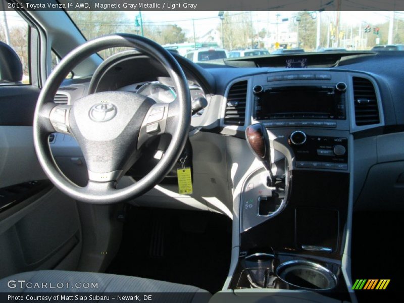 Magnetic Gray Metallic / Light Gray 2011 Toyota Venza I4 AWD