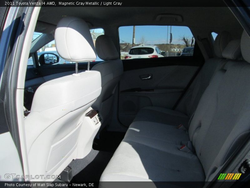 Magnetic Gray Metallic / Light Gray 2011 Toyota Venza I4 AWD