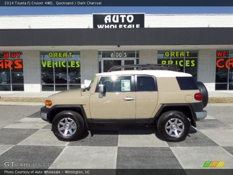 Quicksand / Dark Charcoal 2014 Toyota FJ Cruiser 4WD