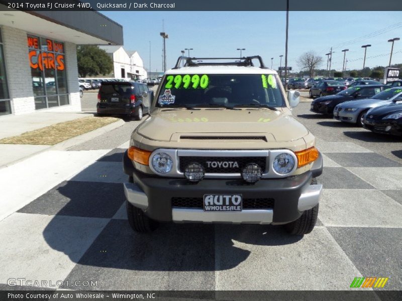 Quicksand / Dark Charcoal 2014 Toyota FJ Cruiser 4WD