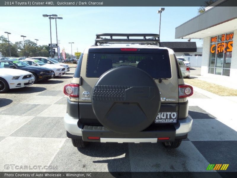 Quicksand / Dark Charcoal 2014 Toyota FJ Cruiser 4WD