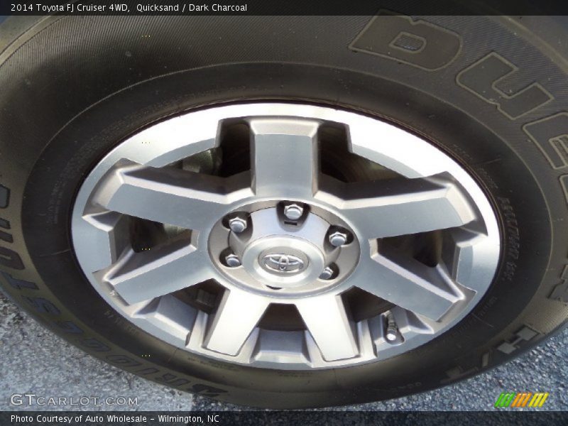 Quicksand / Dark Charcoal 2014 Toyota FJ Cruiser 4WD