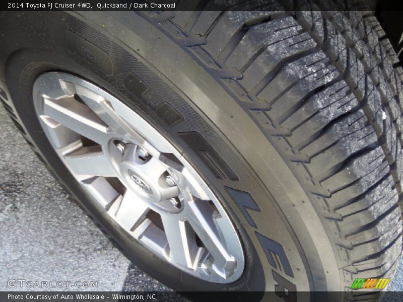 Quicksand / Dark Charcoal 2014 Toyota FJ Cruiser 4WD