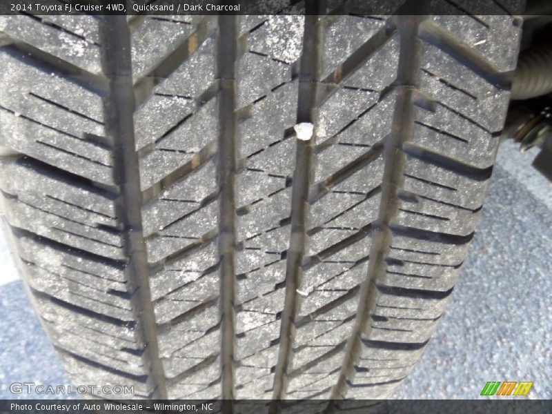 Quicksand / Dark Charcoal 2014 Toyota FJ Cruiser 4WD