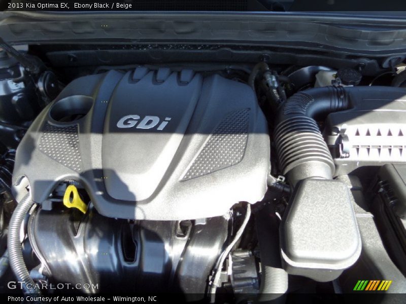 Ebony Black / Beige 2013 Kia Optima EX