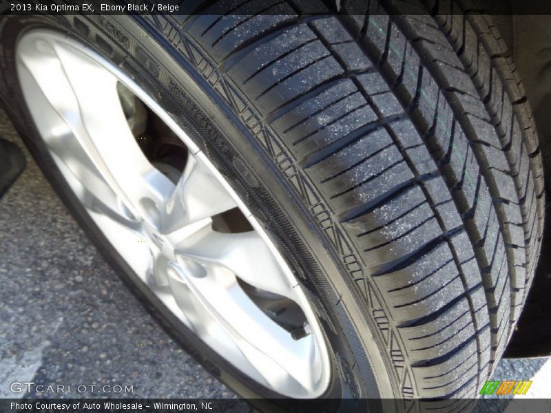 Ebony Black / Beige 2013 Kia Optima EX