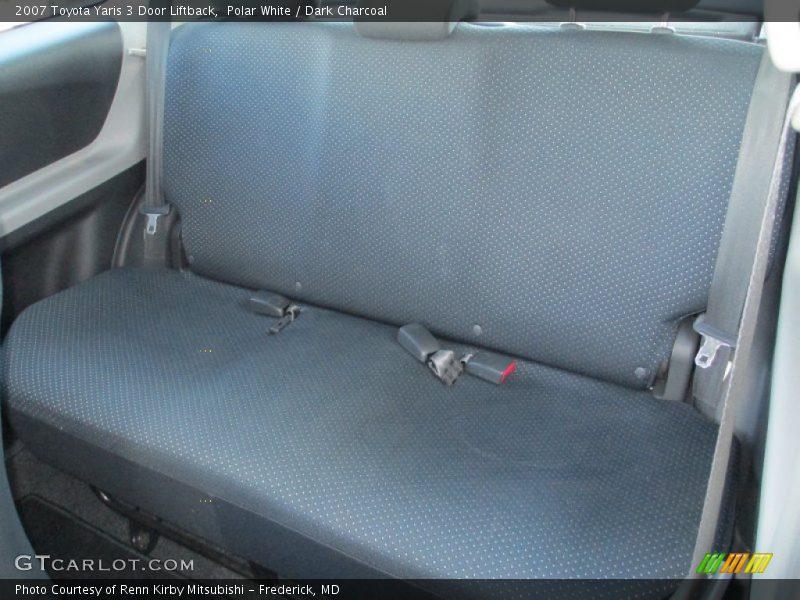 Polar White / Dark Charcoal 2007 Toyota Yaris 3 Door Liftback