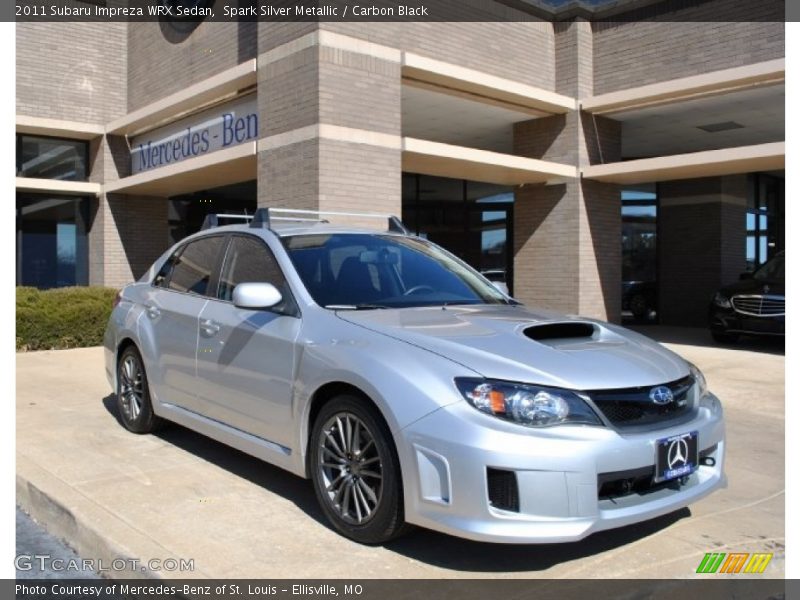 Spark Silver Metallic / Carbon Black 2011 Subaru Impreza WRX Sedan