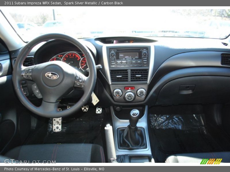 Spark Silver Metallic / Carbon Black 2011 Subaru Impreza WRX Sedan