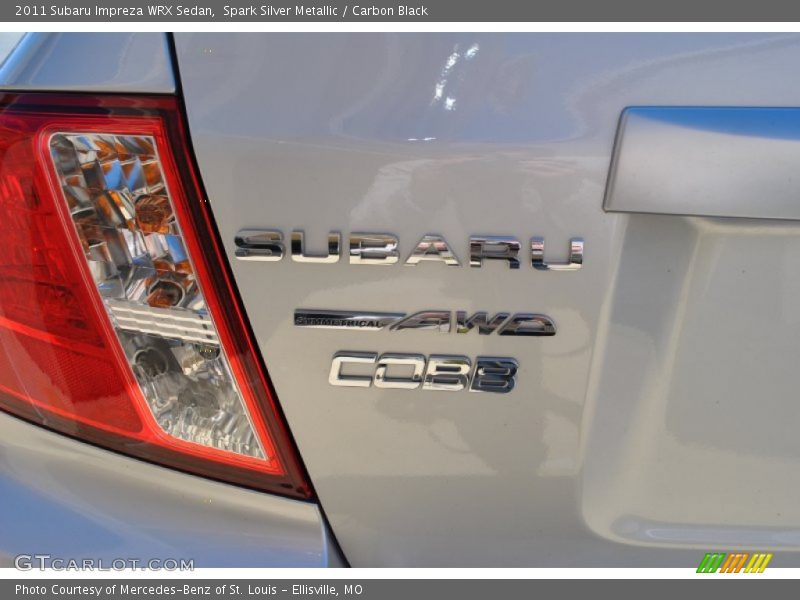 Spark Silver Metallic / Carbon Black 2011 Subaru Impreza WRX Sedan