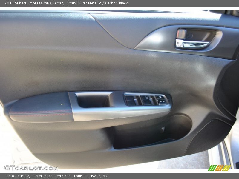 Spark Silver Metallic / Carbon Black 2011 Subaru Impreza WRX Sedan