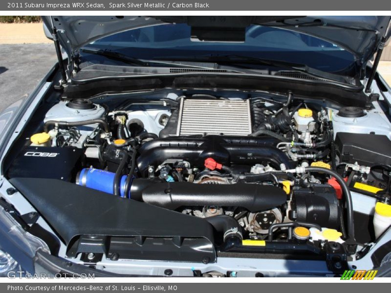 Spark Silver Metallic / Carbon Black 2011 Subaru Impreza WRX Sedan