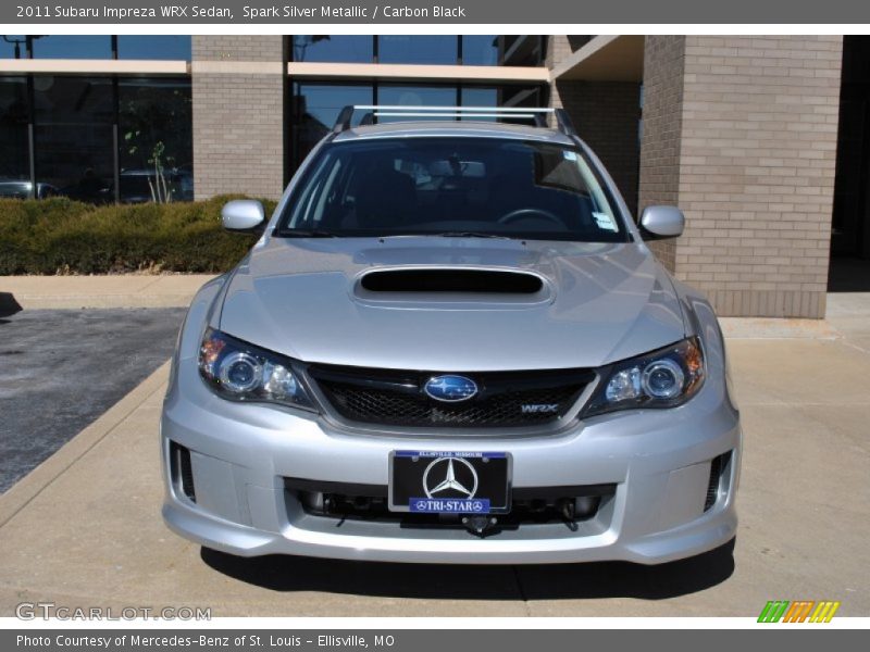 Spark Silver Metallic / Carbon Black 2011 Subaru Impreza WRX Sedan
