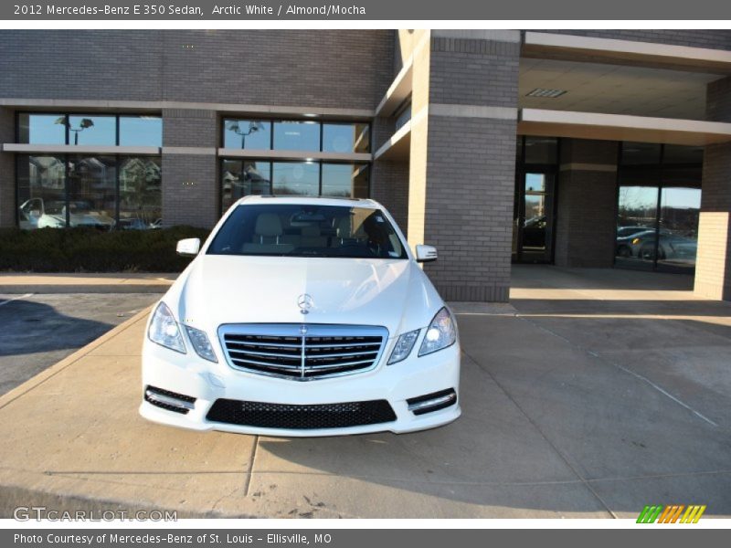 Arctic White / Almond/Mocha 2012 Mercedes-Benz E 350 Sedan