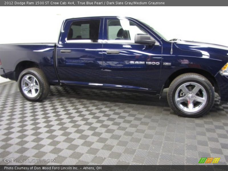 True Blue Pearl / Dark Slate Gray/Medium Graystone 2012 Dodge Ram 1500 ST Crew Cab 4x4