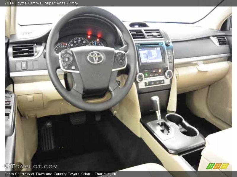 Super White / Ivory 2014 Toyota Camry L