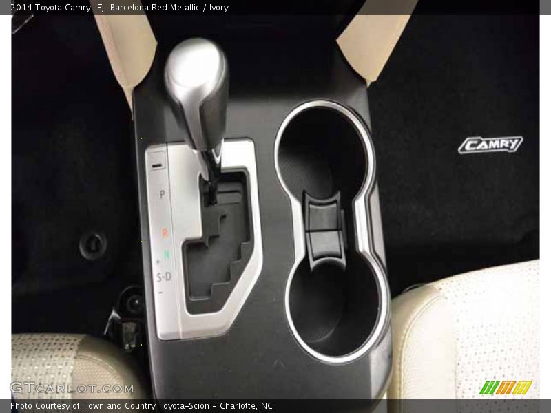 Barcelona Red Metallic / Ivory 2014 Toyota Camry LE