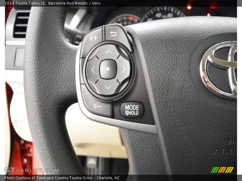 Barcelona Red Metallic / Ivory 2014 Toyota Camry LE