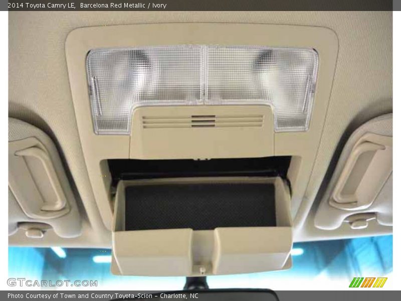 Barcelona Red Metallic / Ivory 2014 Toyota Camry LE