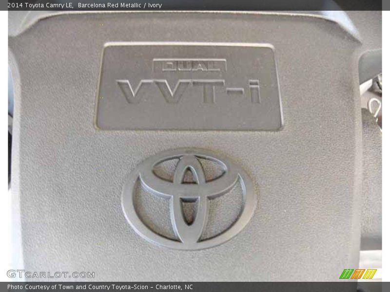 Barcelona Red Metallic / Ivory 2014 Toyota Camry LE