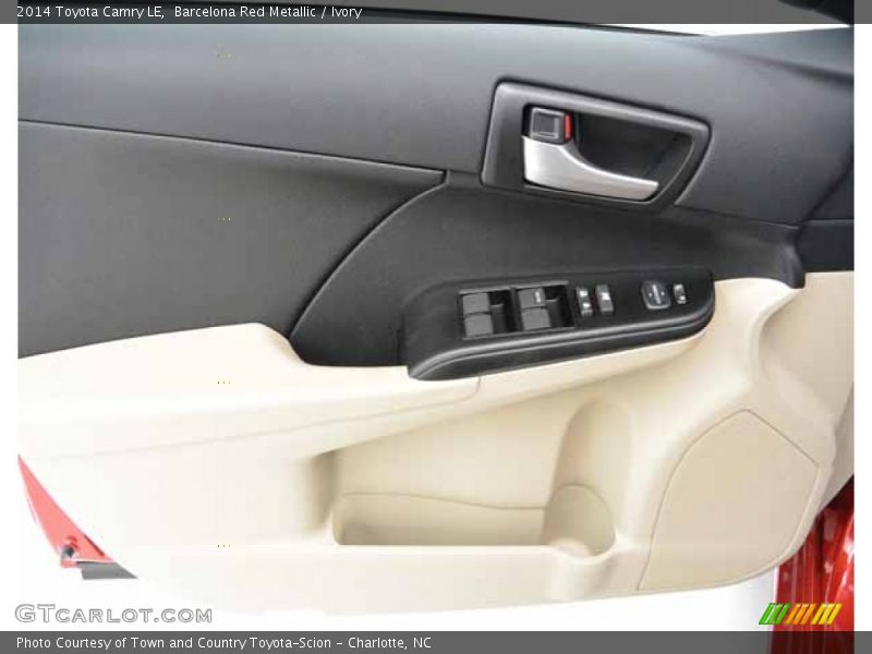 Barcelona Red Metallic / Ivory 2014 Toyota Camry LE