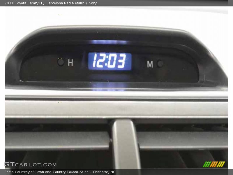 Barcelona Red Metallic / Ivory 2014 Toyota Camry LE