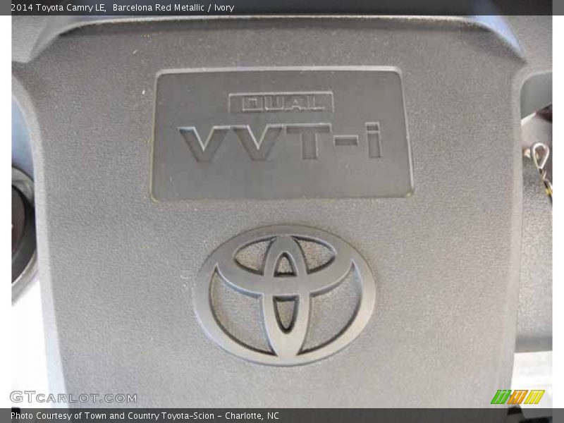 Barcelona Red Metallic / Ivory 2014 Toyota Camry LE