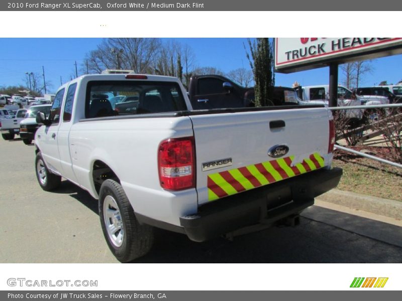 Oxford White / Medium Dark Flint 2010 Ford Ranger XL SuperCab