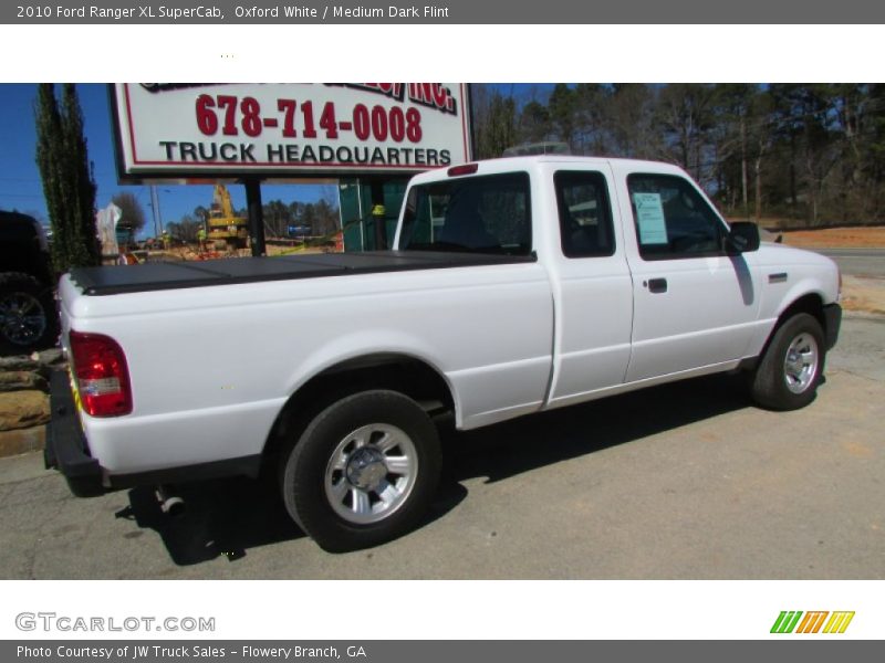 Oxford White / Medium Dark Flint 2010 Ford Ranger XL SuperCab