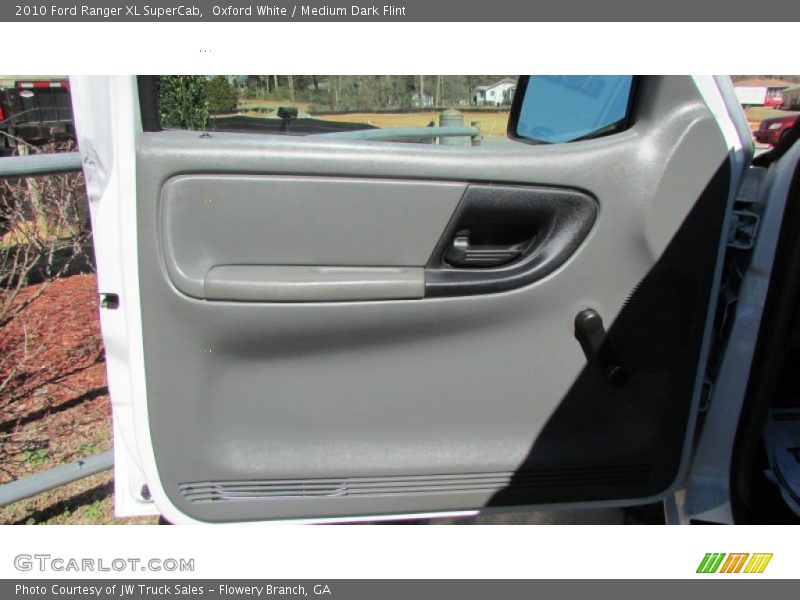 Oxford White / Medium Dark Flint 2010 Ford Ranger XL SuperCab
