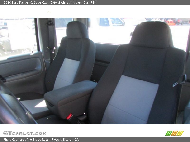 Oxford White / Medium Dark Flint 2010 Ford Ranger XL SuperCab