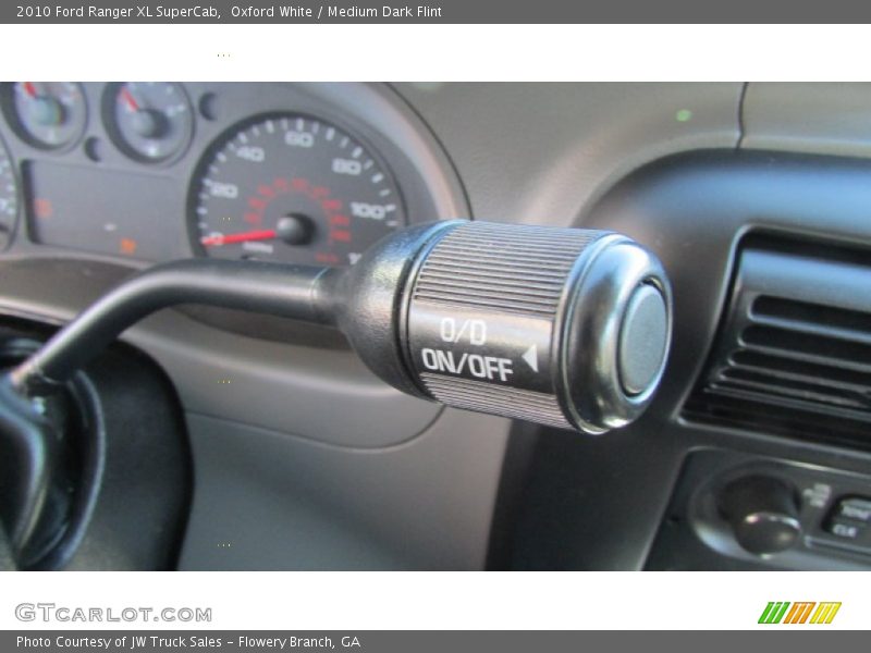 Oxford White / Medium Dark Flint 2010 Ford Ranger XL SuperCab
