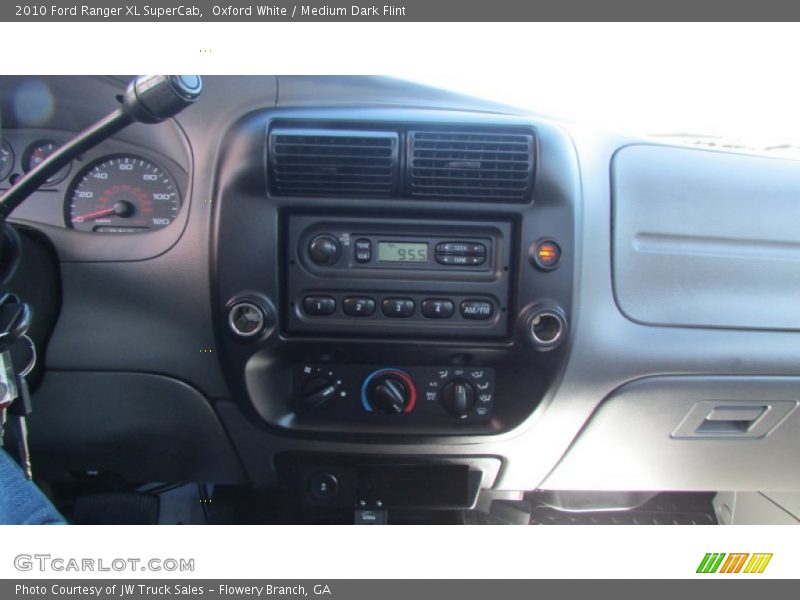 Oxford White / Medium Dark Flint 2010 Ford Ranger XL SuperCab