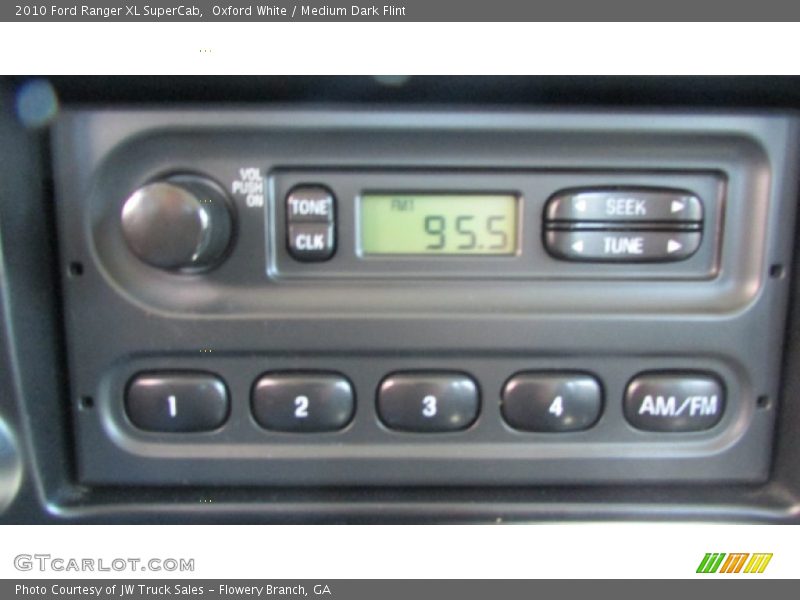 Oxford White / Medium Dark Flint 2010 Ford Ranger XL SuperCab