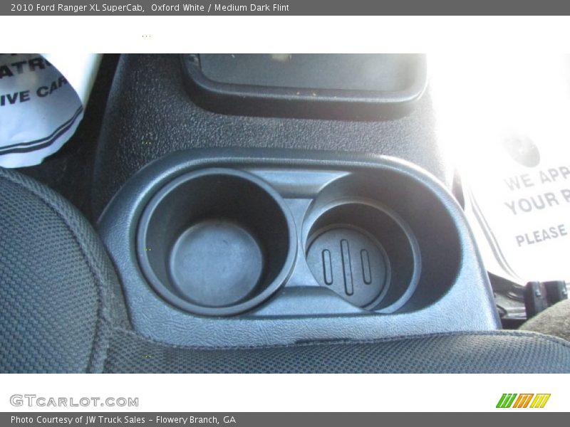 Oxford White / Medium Dark Flint 2010 Ford Ranger XL SuperCab