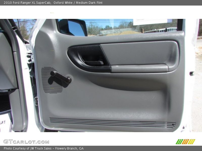 Oxford White / Medium Dark Flint 2010 Ford Ranger XL SuperCab