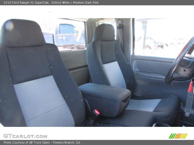 Oxford White / Medium Dark Flint 2010 Ford Ranger XL SuperCab