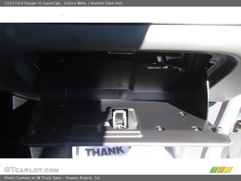 Oxford White / Medium Dark Flint 2010 Ford Ranger XL SuperCab