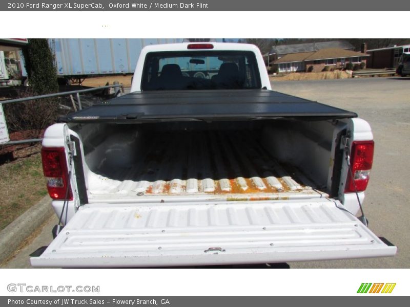 Oxford White / Medium Dark Flint 2010 Ford Ranger XL SuperCab