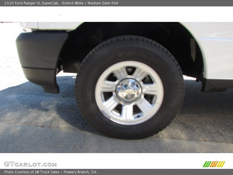 Oxford White / Medium Dark Flint 2010 Ford Ranger XL SuperCab