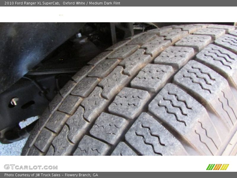 Oxford White / Medium Dark Flint 2010 Ford Ranger XL SuperCab