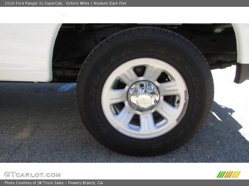 Oxford White / Medium Dark Flint 2010 Ford Ranger XL SuperCab