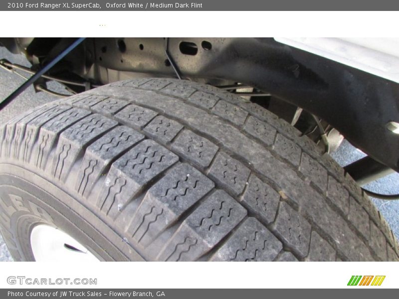 Oxford White / Medium Dark Flint 2010 Ford Ranger XL SuperCab