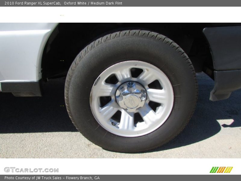 Oxford White / Medium Dark Flint 2010 Ford Ranger XL SuperCab
