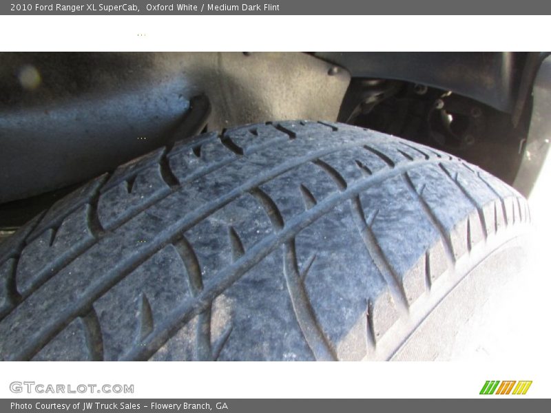 Oxford White / Medium Dark Flint 2010 Ford Ranger XL SuperCab