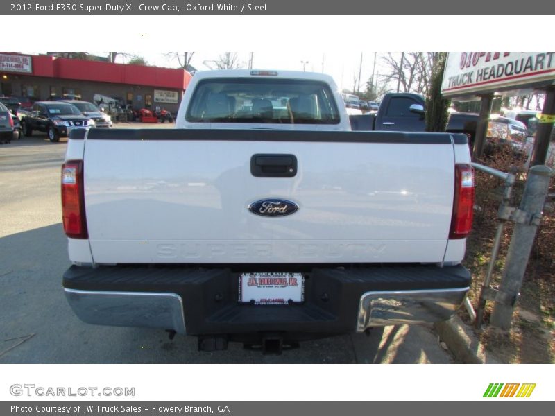 Oxford White / Steel 2012 Ford F350 Super Duty XL Crew Cab