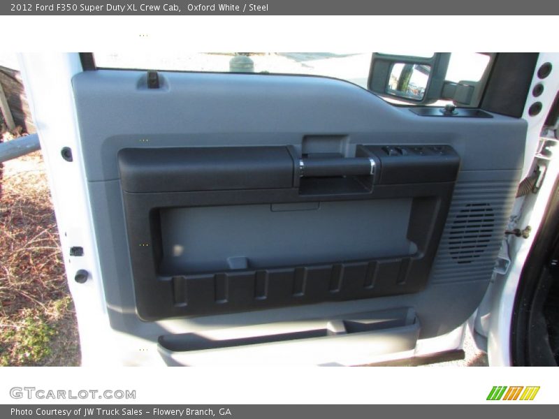 Oxford White / Steel 2012 Ford F350 Super Duty XL Crew Cab