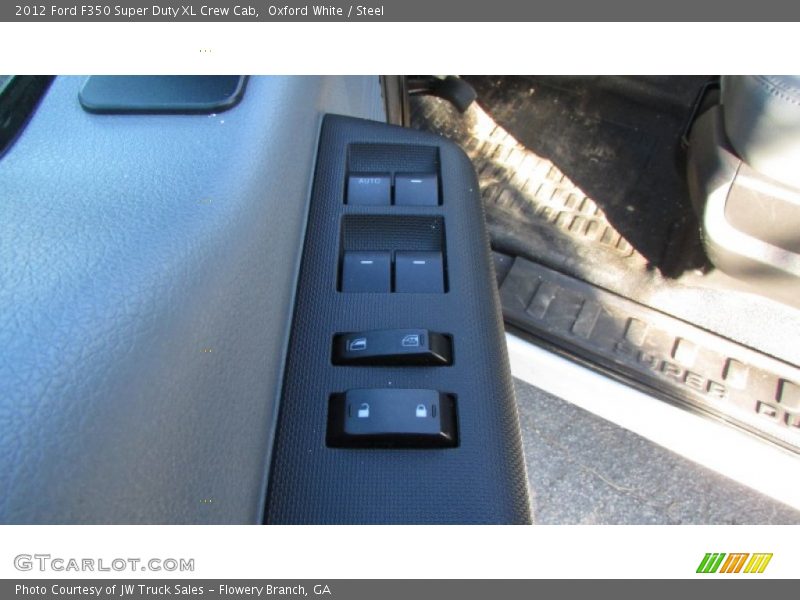 Oxford White / Steel 2012 Ford F350 Super Duty XL Crew Cab