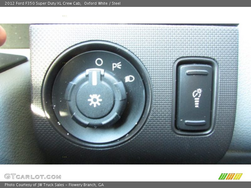 Oxford White / Steel 2012 Ford F350 Super Duty XL Crew Cab