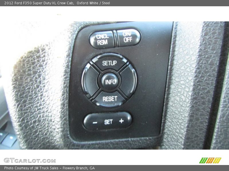 Oxford White / Steel 2012 Ford F350 Super Duty XL Crew Cab